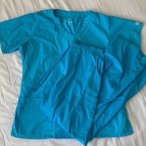 Uniform Advantage Butter Soft Turquoise Scrubs